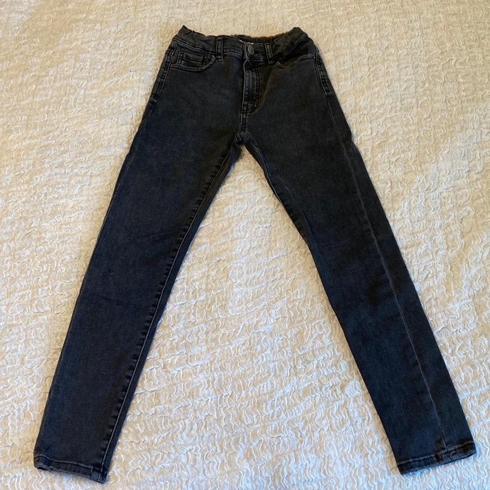 Zara Kids Black Skinny Fit Denim, size 9